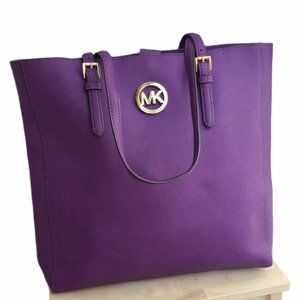 MK Shoulder Tote Bag